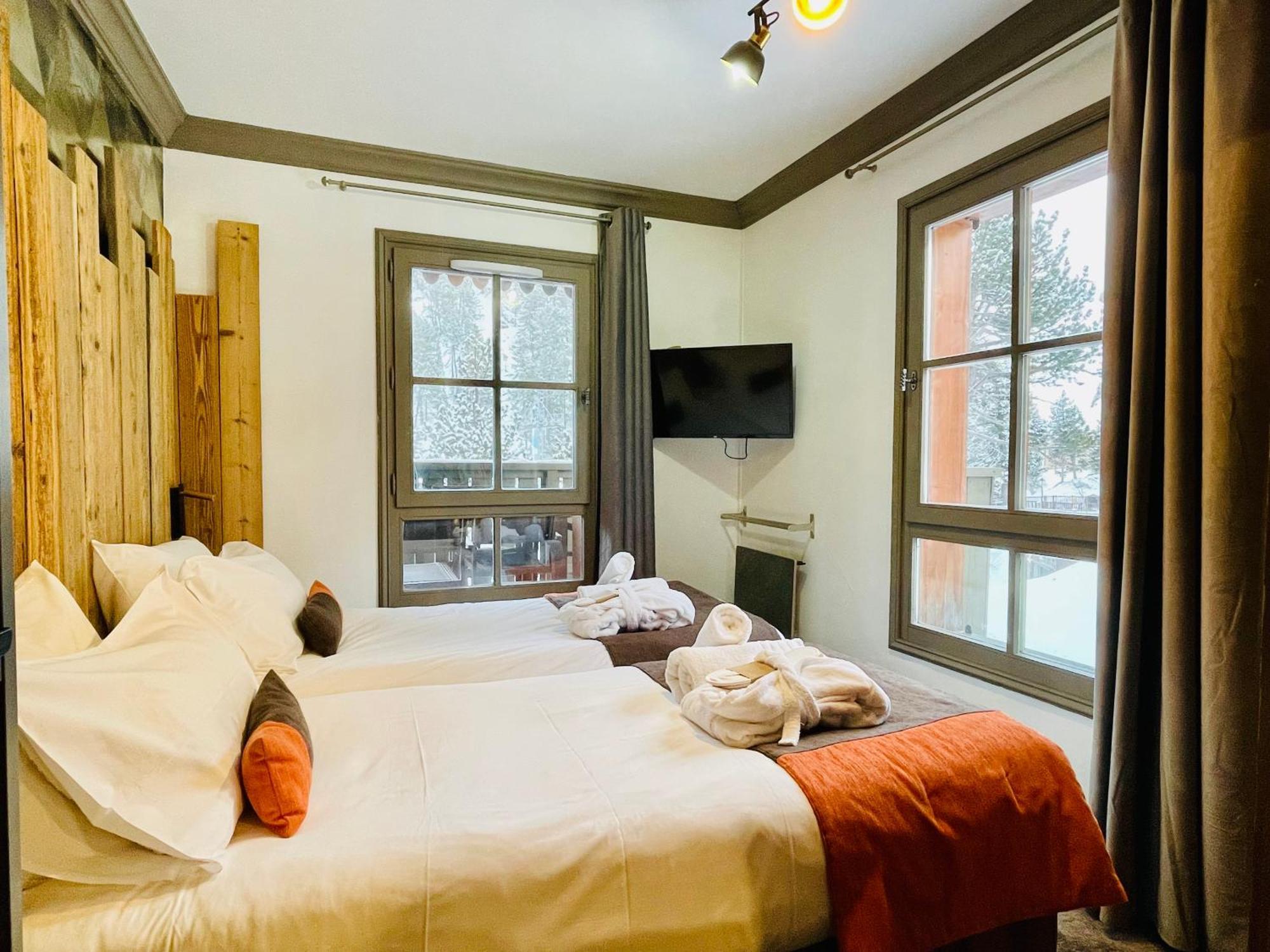 Arc 1950 Appt 6/8 Pers Luxe Manoir Savoie - Ski In Ski Out Les Arcs  外观 照片