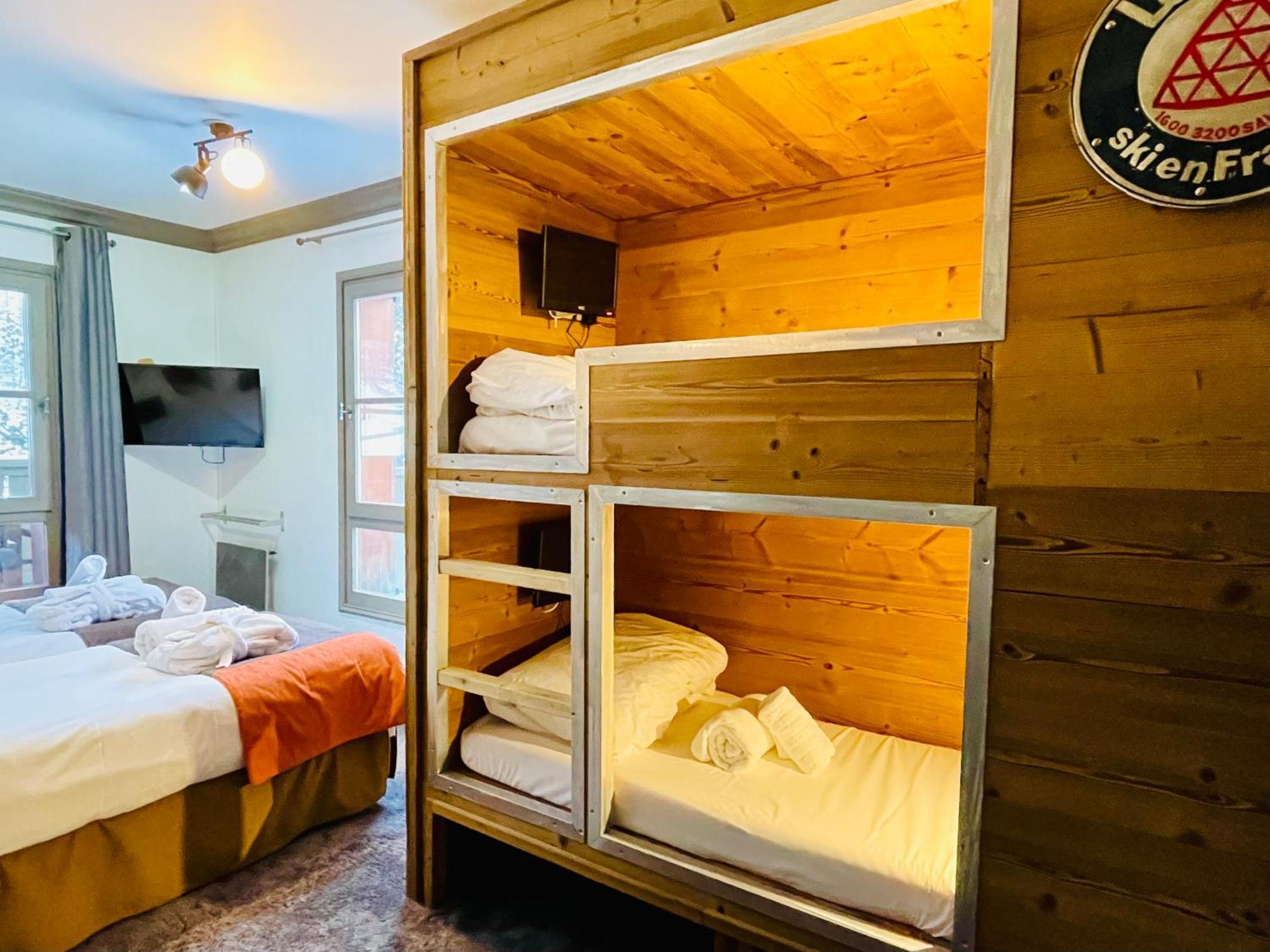 Arc 1950 Appt 6/8 Pers Luxe Manoir Savoie - Ski In Ski Out Les Arcs  外观 照片